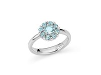 Anello Miluna Donna Le Gemme in Argento Topazio LID3850